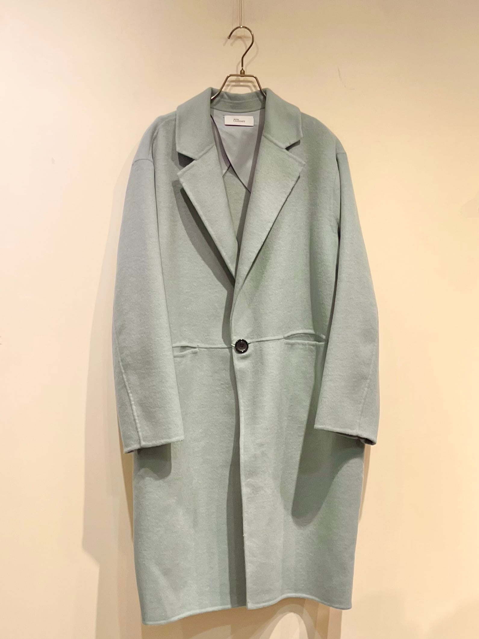 boutique ordinary ダブルフェイス チェスターコート