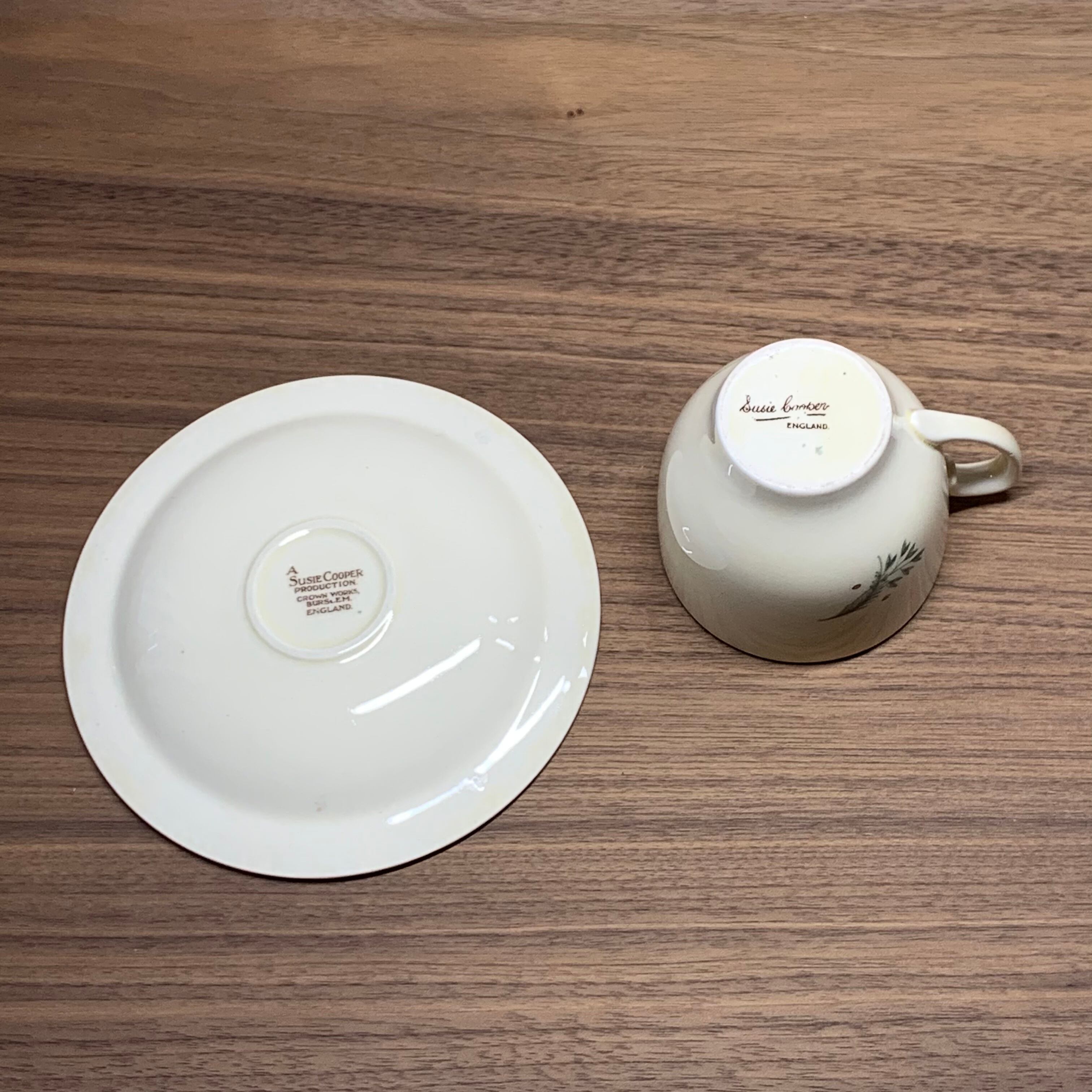 スージークーパー タイガーリリー カップ＆ソーサー(デミサイズ