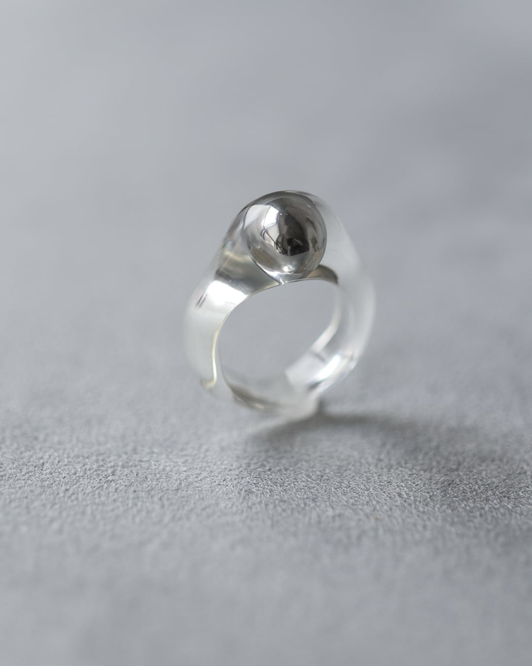 Clear ring / silver | torc.japan.official