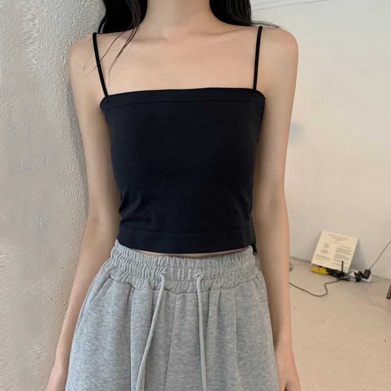 サマートップス ノースリーブ 夏物 試着室4196482046