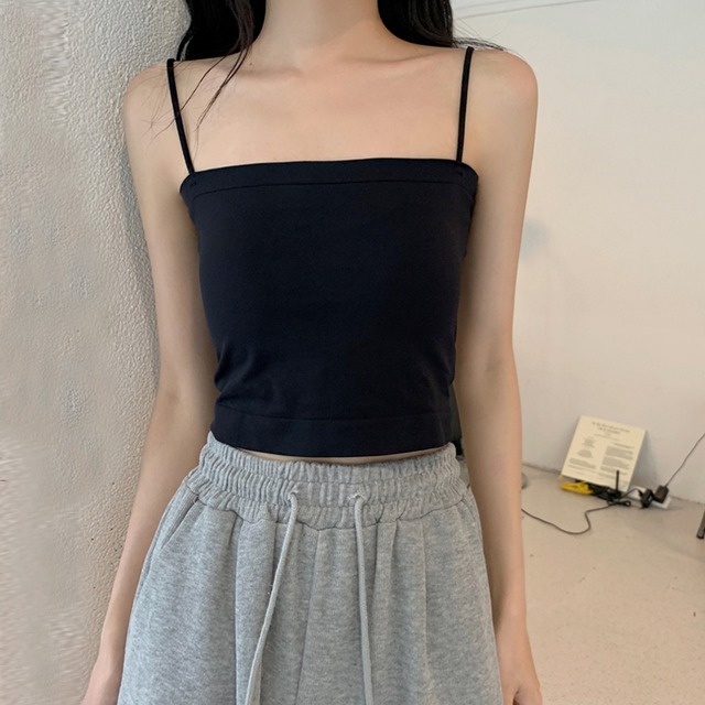 サマートップス ノースリーブ 夏物 試着室4196482046