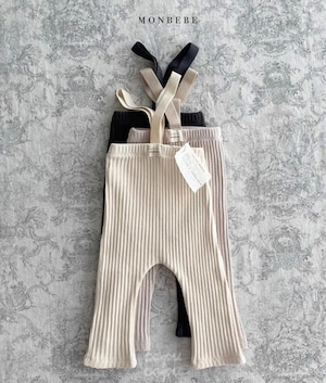 «sold out»«baby» monbebe suspenders tights 3colors リブタイツ