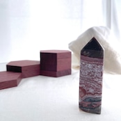 メキシカンクレイジーレースアゲート*タワー*250813*天然石*置き物*インテリアストーン