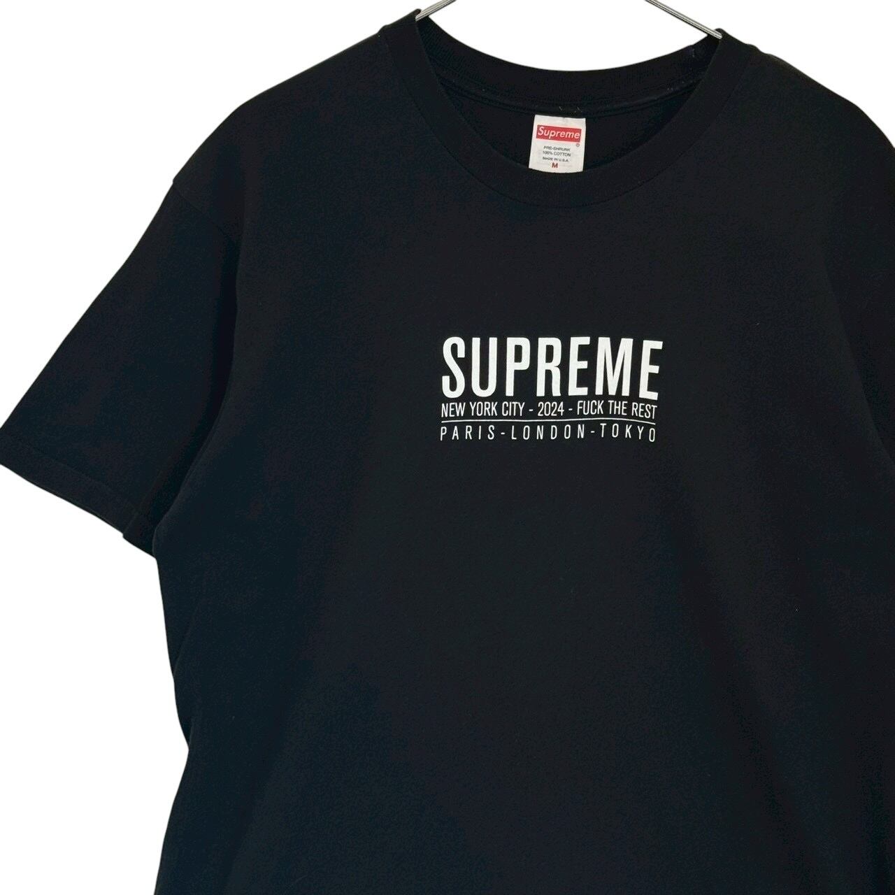 supreme シュプリーム Tシャツ M センターロゴ プリントロゴ | 古着屋