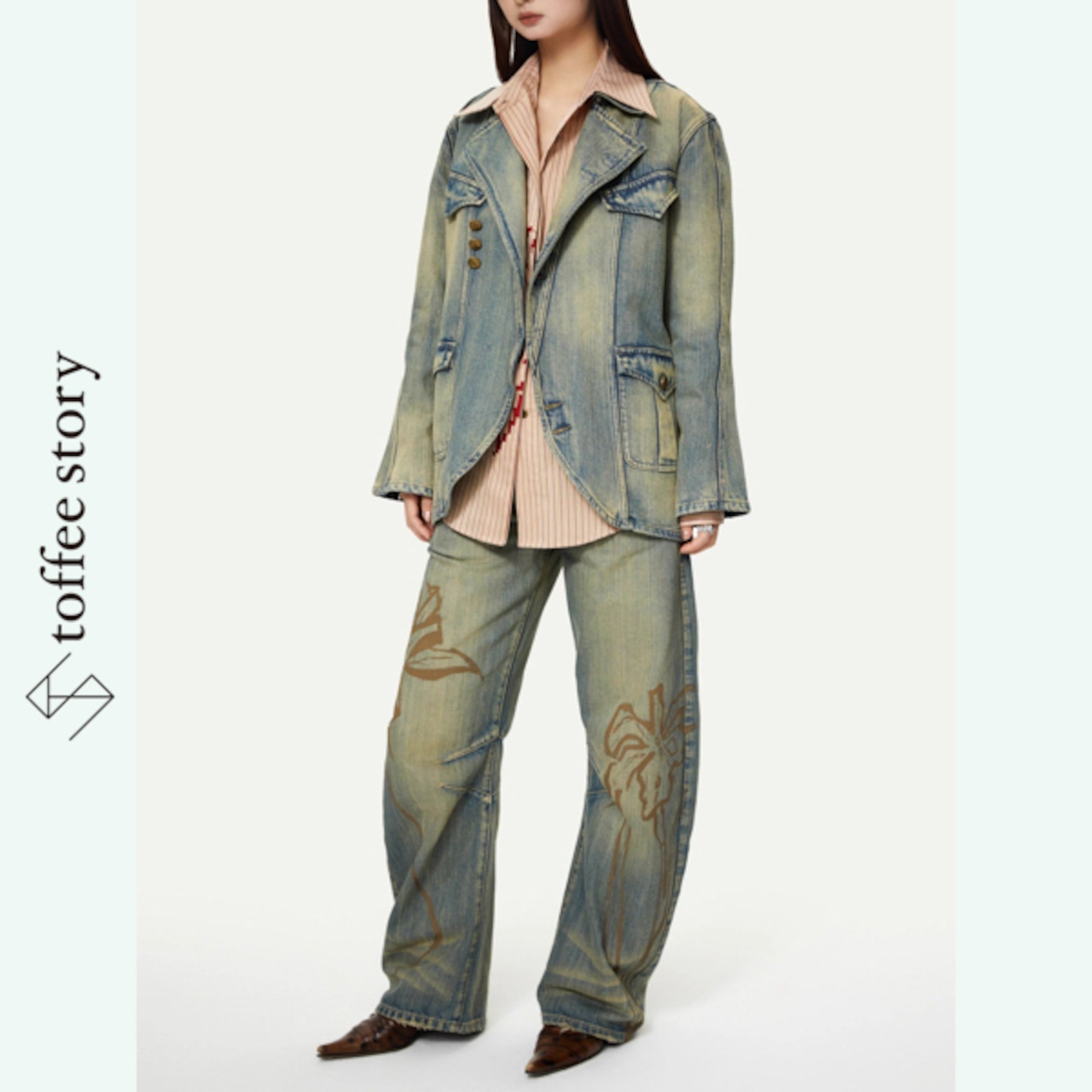 再構築された楽園のブルーグリーンセットアップ 《B0053》