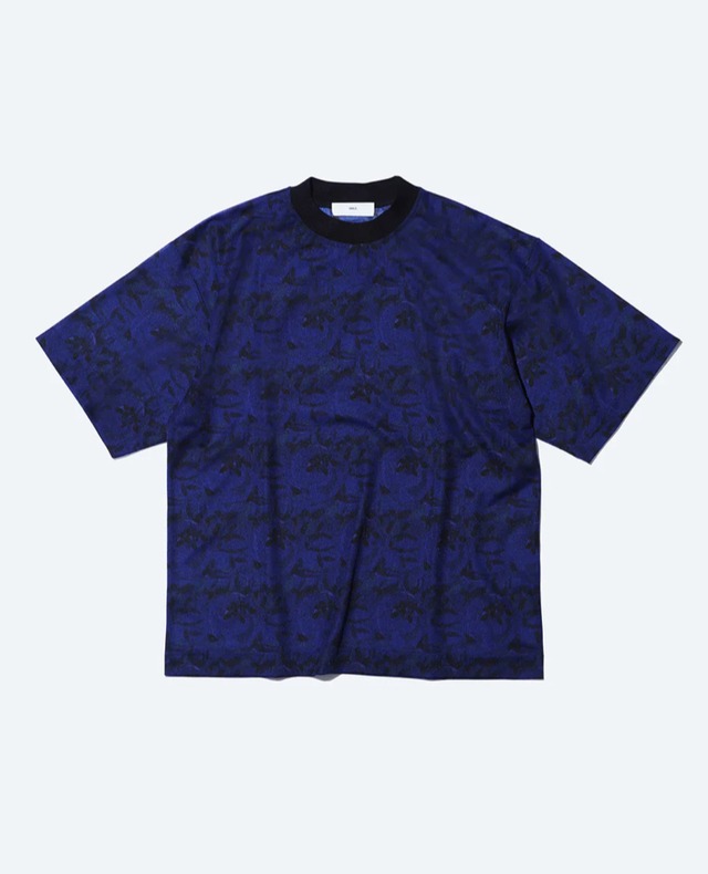 【TOGA VIRILIS】SHEER JERSEY PRINT T-SHIRT