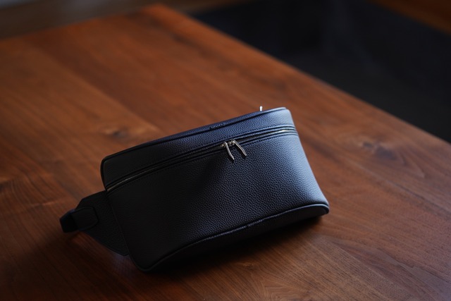 【受注生産品】Vesto（ヴェスト）シュランケンカーフ　ネイビー