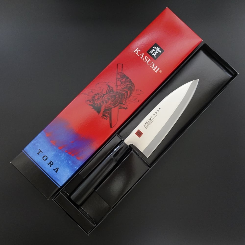 霞 包丁 出刃包丁 TORA 出刃 165mm モリブデンバナジウム鋼 スミカマ