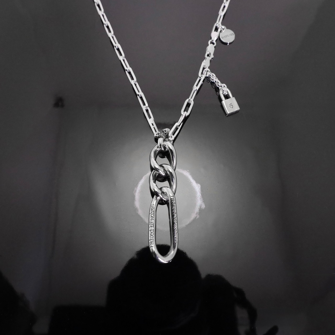 GODSIZE® FIGARO TRINITY [LARGE] 4C #2 NECKLACE / ゴッドサイズ® フィガロトリニティL 4C #2 ネックレス