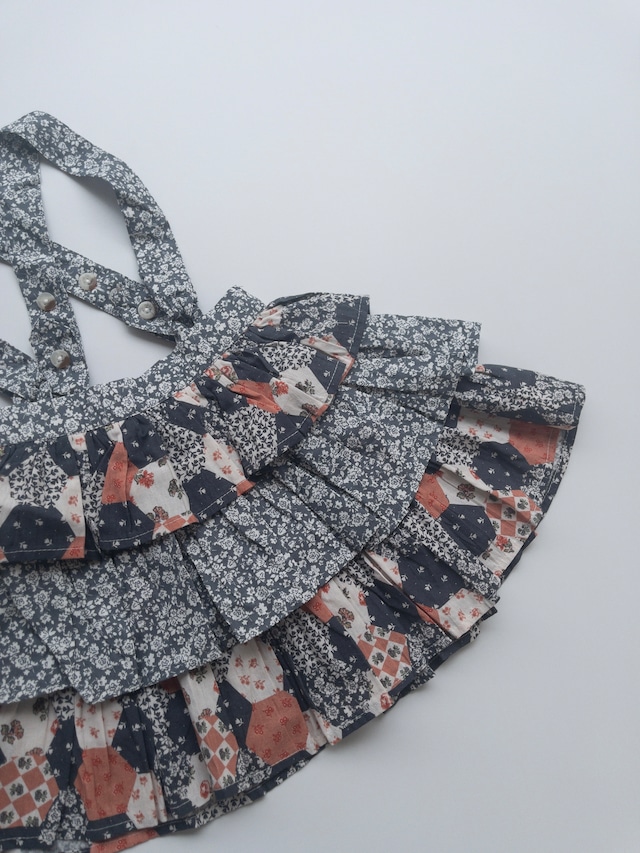 《即納》Little Cotton Clothes /Aria Rara Skirt Patchwork Floral