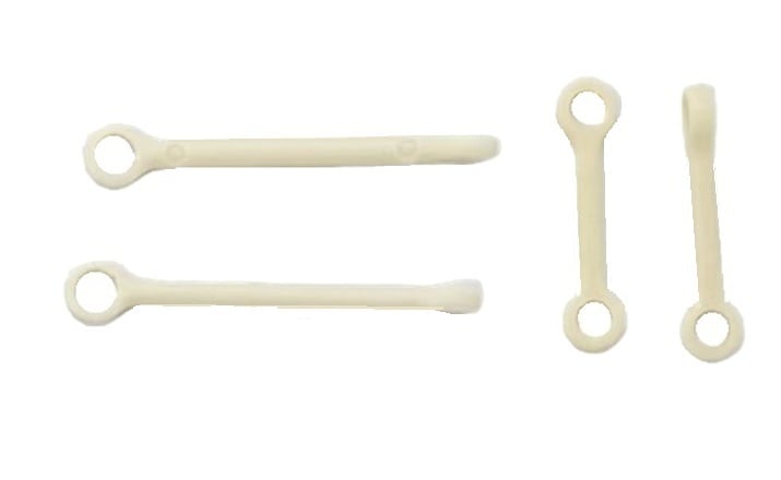 ◆RCERA A61 AirWolf  コネクティングロッド 黒 or 白 【SC4001297】※ネオヘリでA61 AirWolf機体をご購入の方のみ購入可