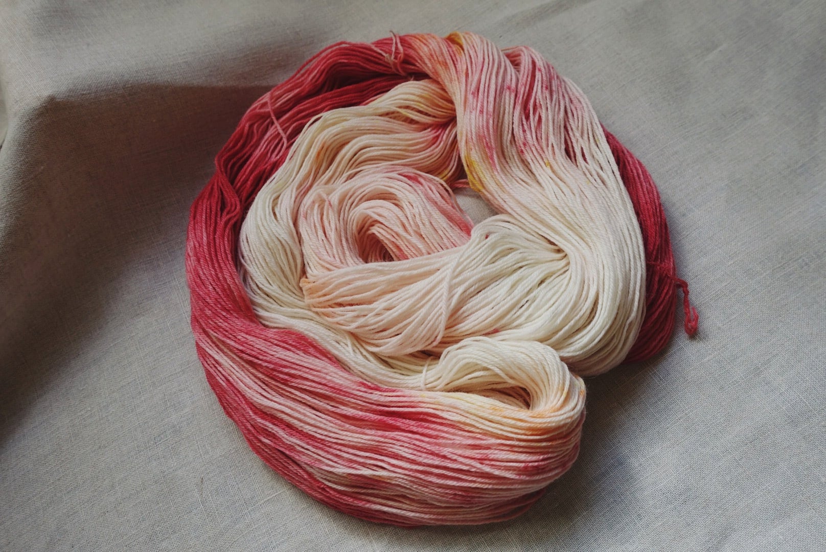 手染め毛糸]Premium Mohair Sock_花の夢 | 手染め毛糸のYaoskep Yarn