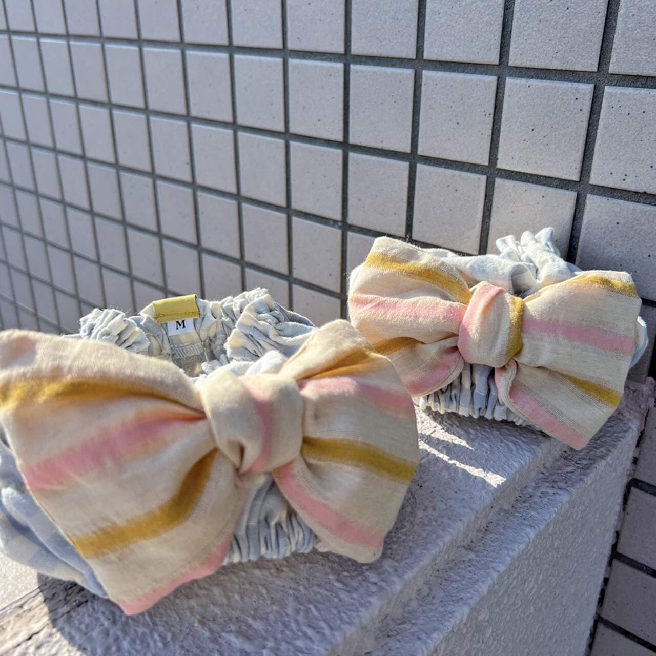 ビッグリボンスヌード_キャンディリボン【Way_Collection】（ i犬用
