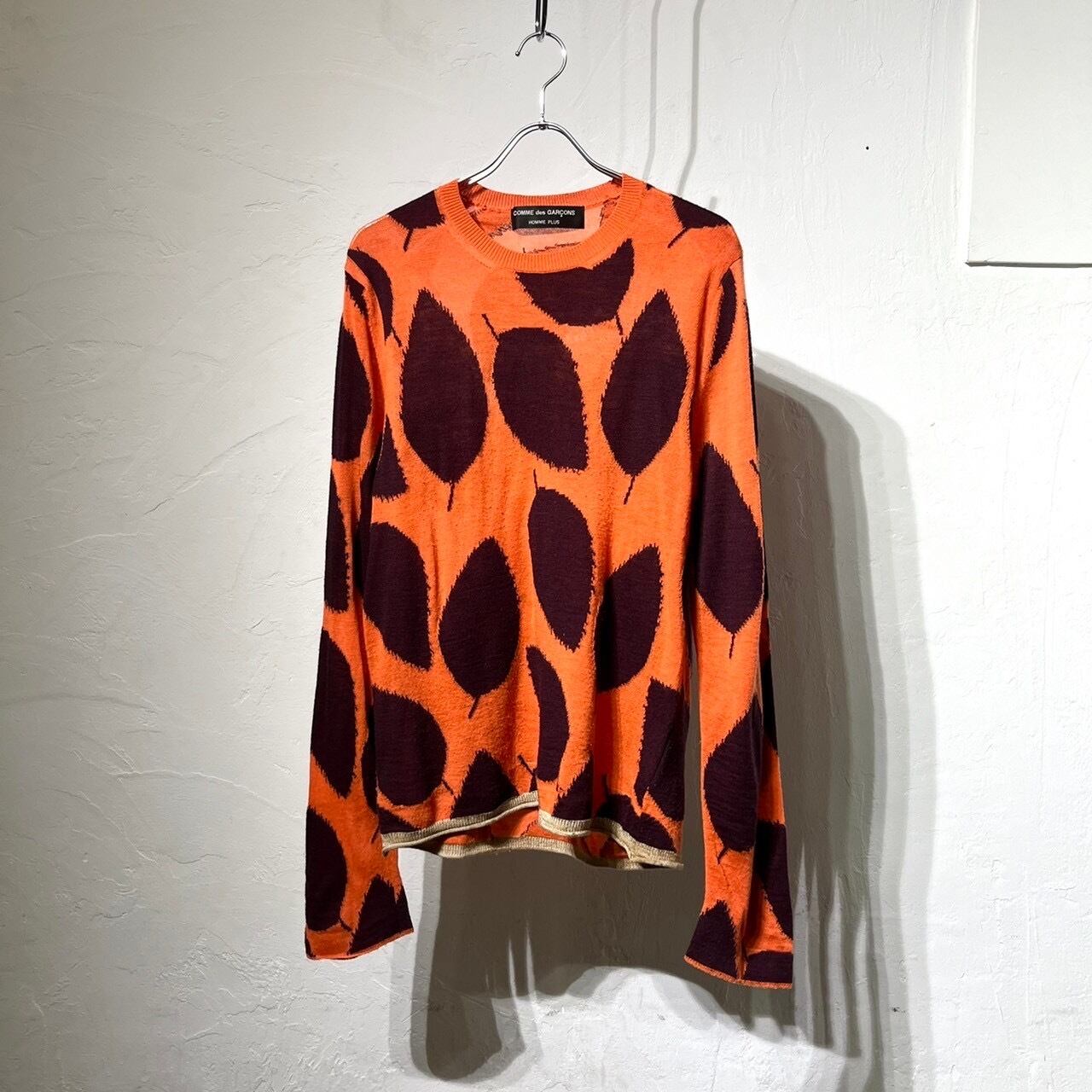 2001SS COMME des GARCONS HOMME PLUS Jacquard Design Knit