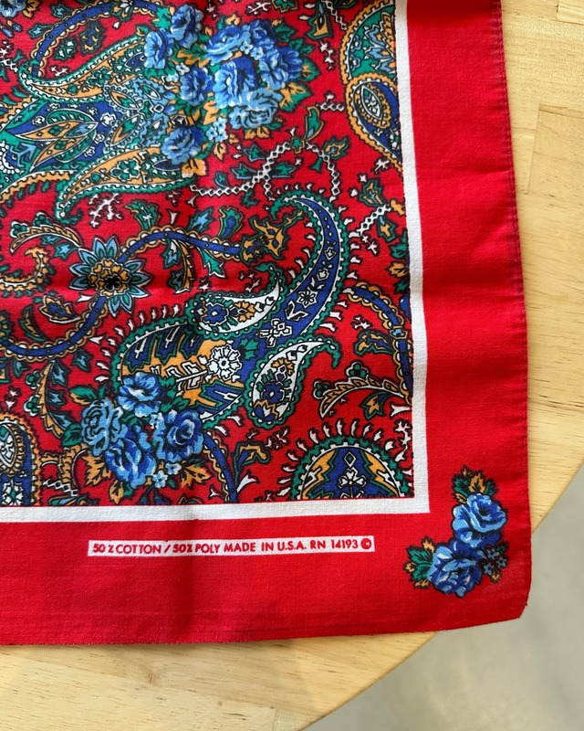 Vintage 80s-90s Wamcraft Bandana