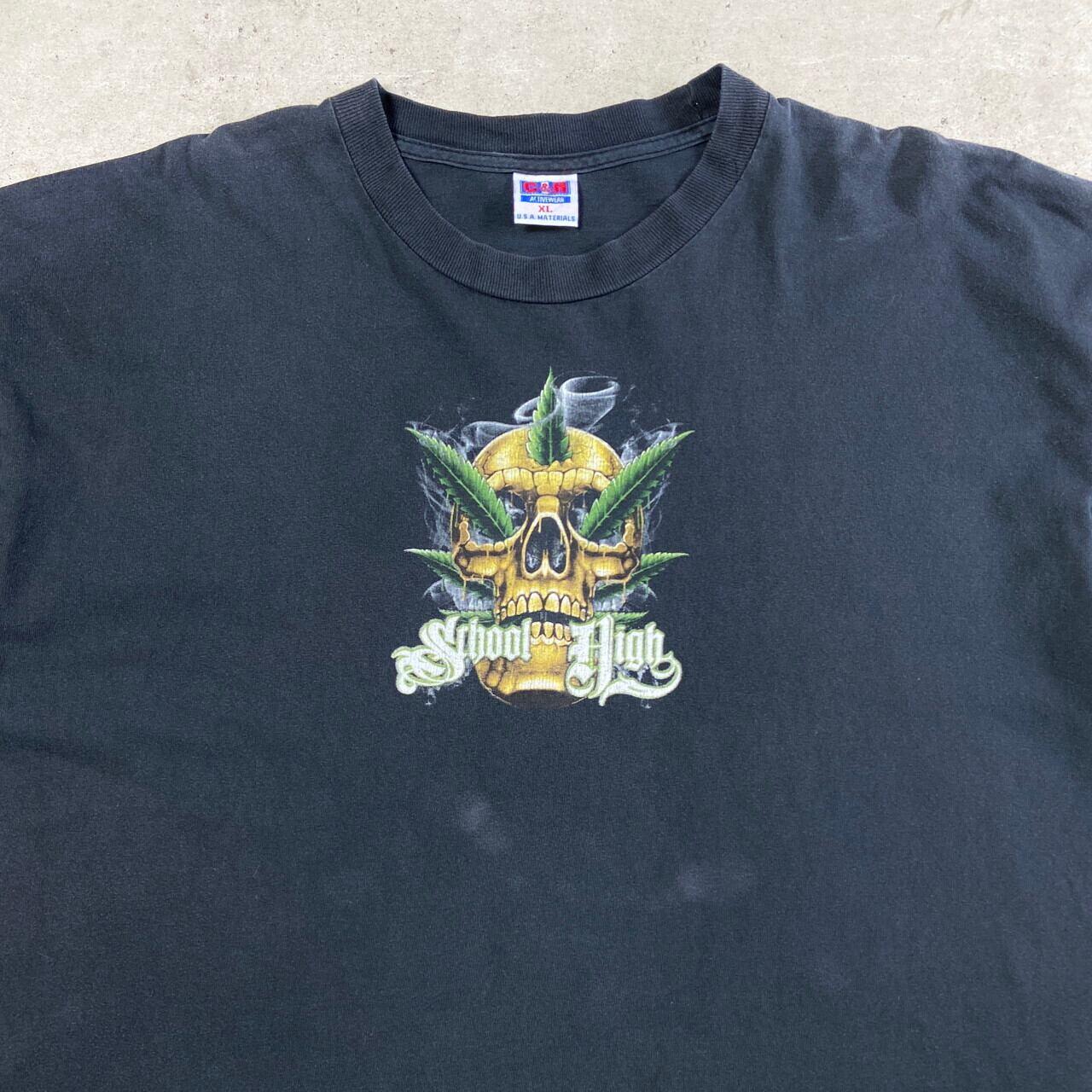 激レア 80s 90s 大麻 マリファナT Tシャツ WEED シングルステッチ-