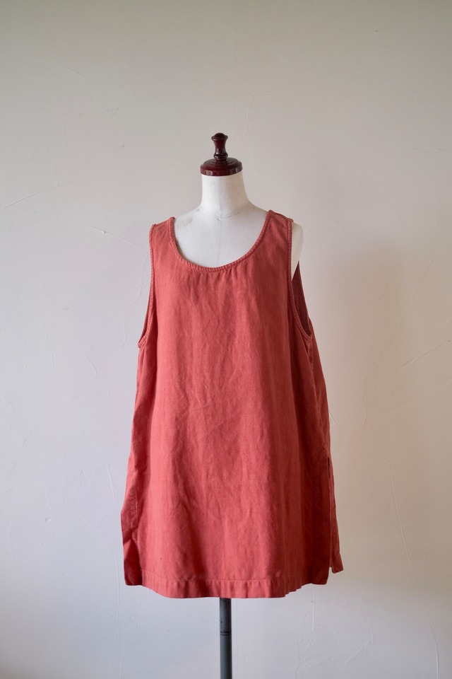 Linen Sleeveless Tunic "Elemente Clemente"