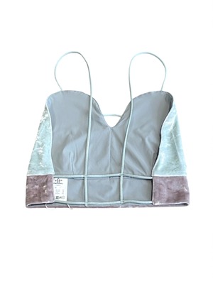 【26AW】FUMIE TANAKA フミエタナカ / ビスチェ / velvet bustier