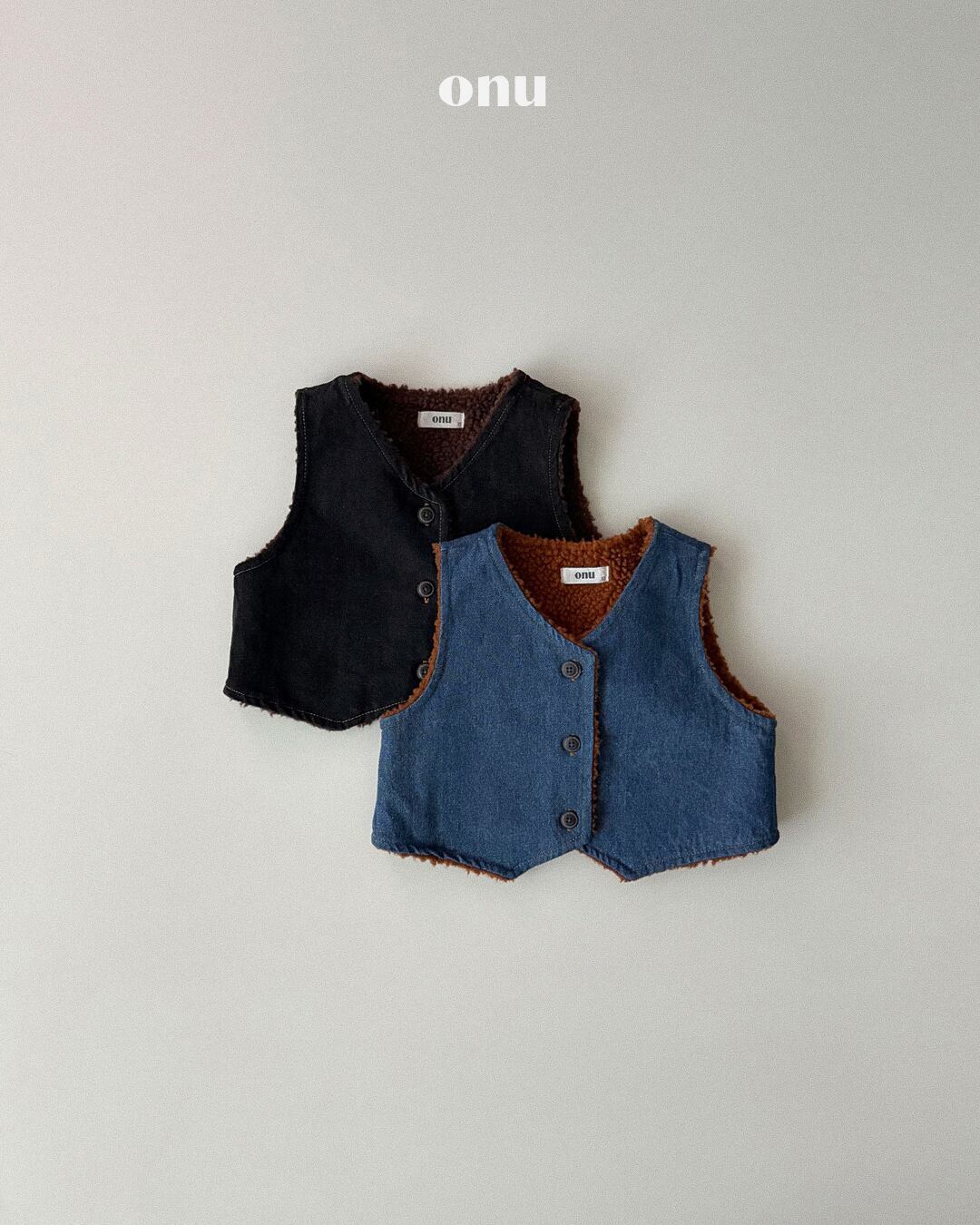 予約⌇onu/ Dumble denim vest