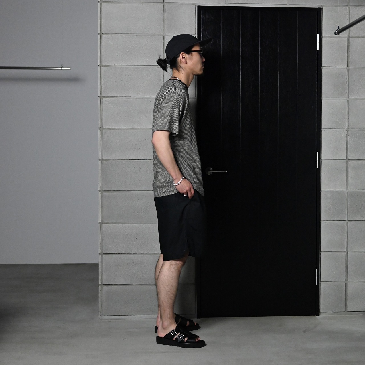 INTERIM / COTTON HEMP BORDER TEE