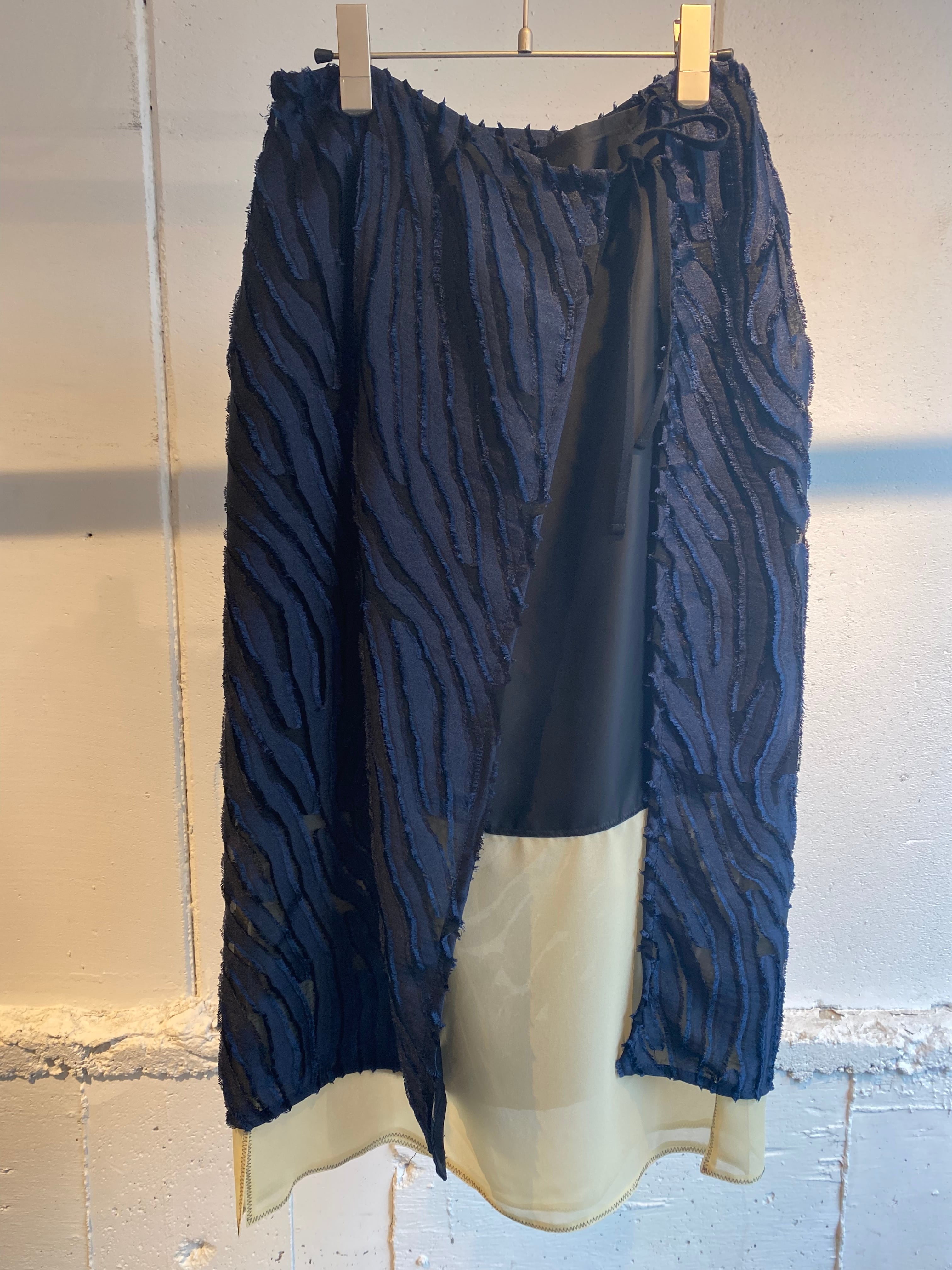 PONTI zebra jacquard skirt | AAR