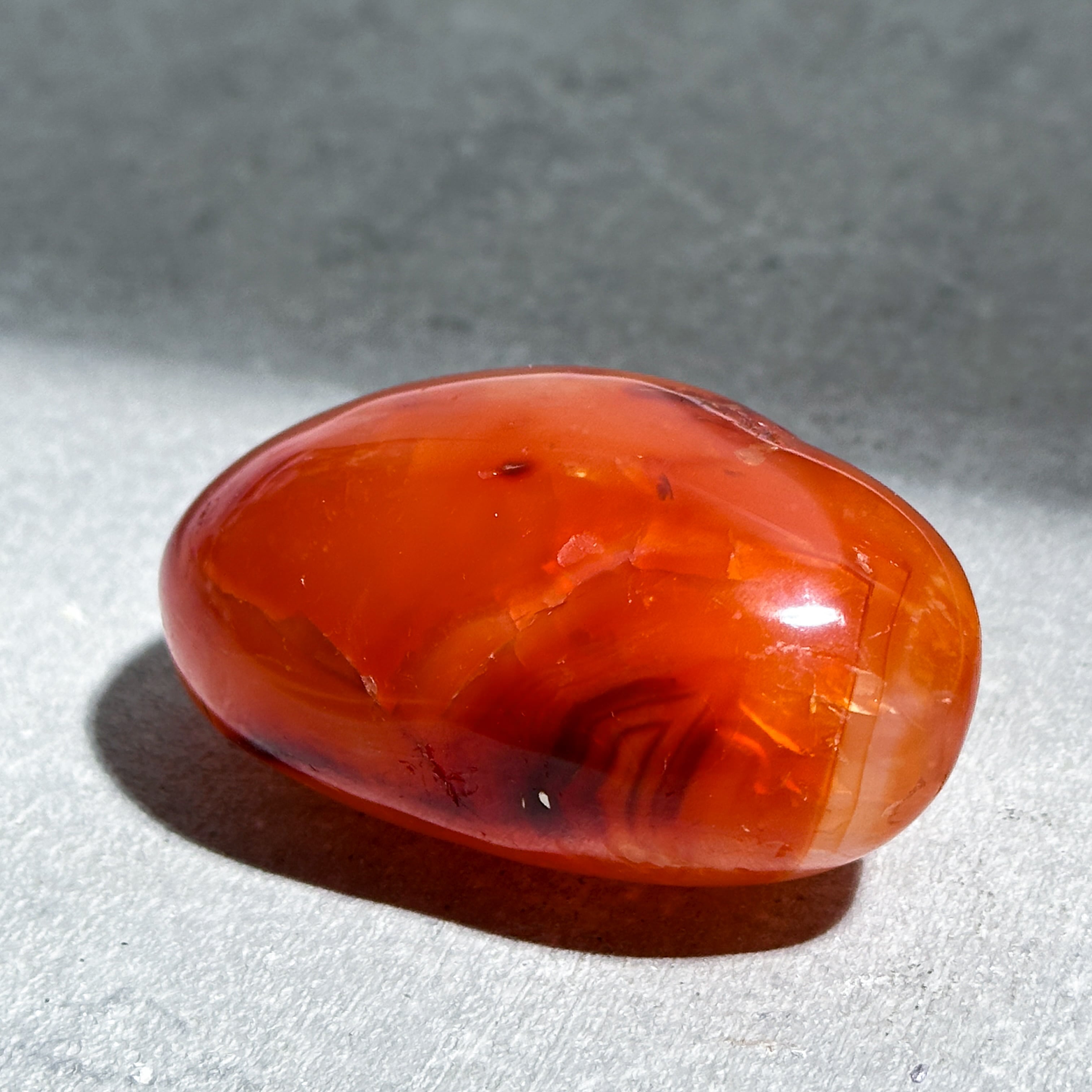 カーネリアン パーム 04♢ Carnelian ♢天然石・鉱物・パワーストーン