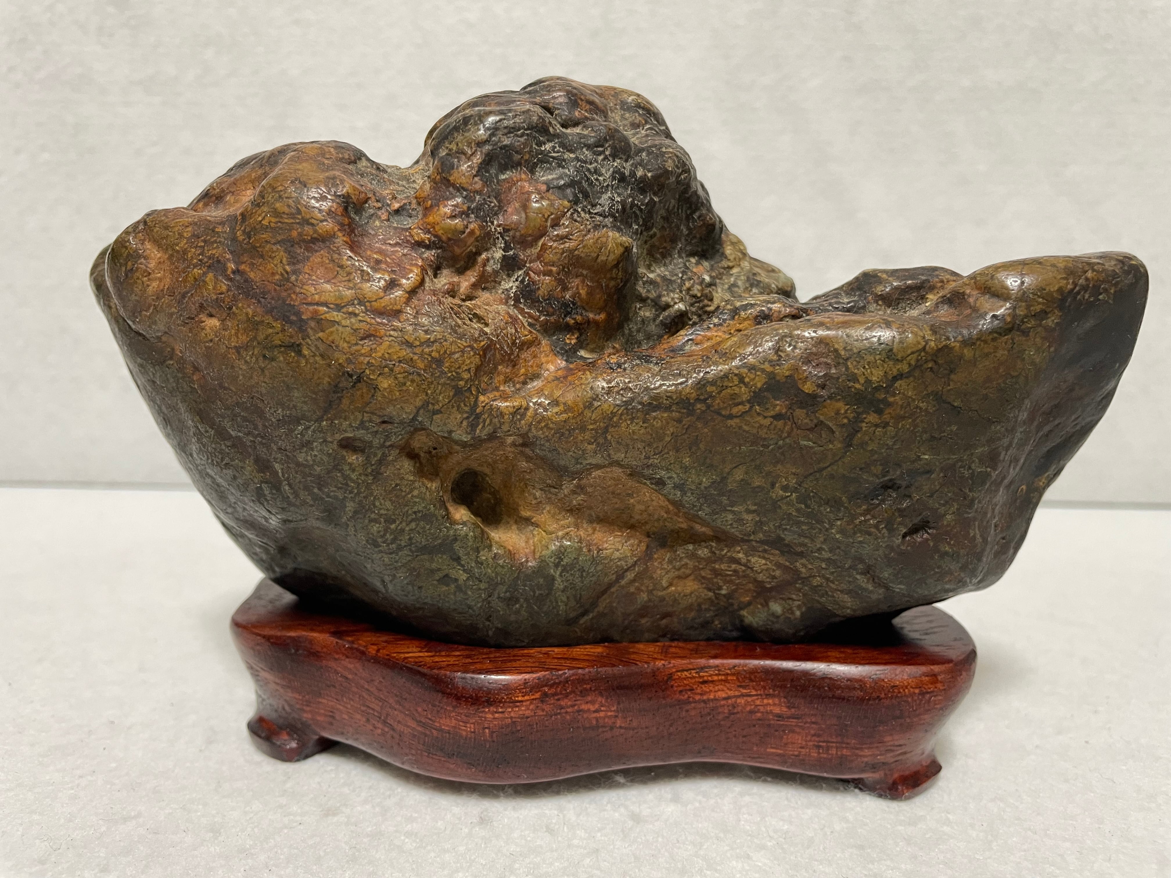 北上川石  姿石「宝船」【KT2604-38】