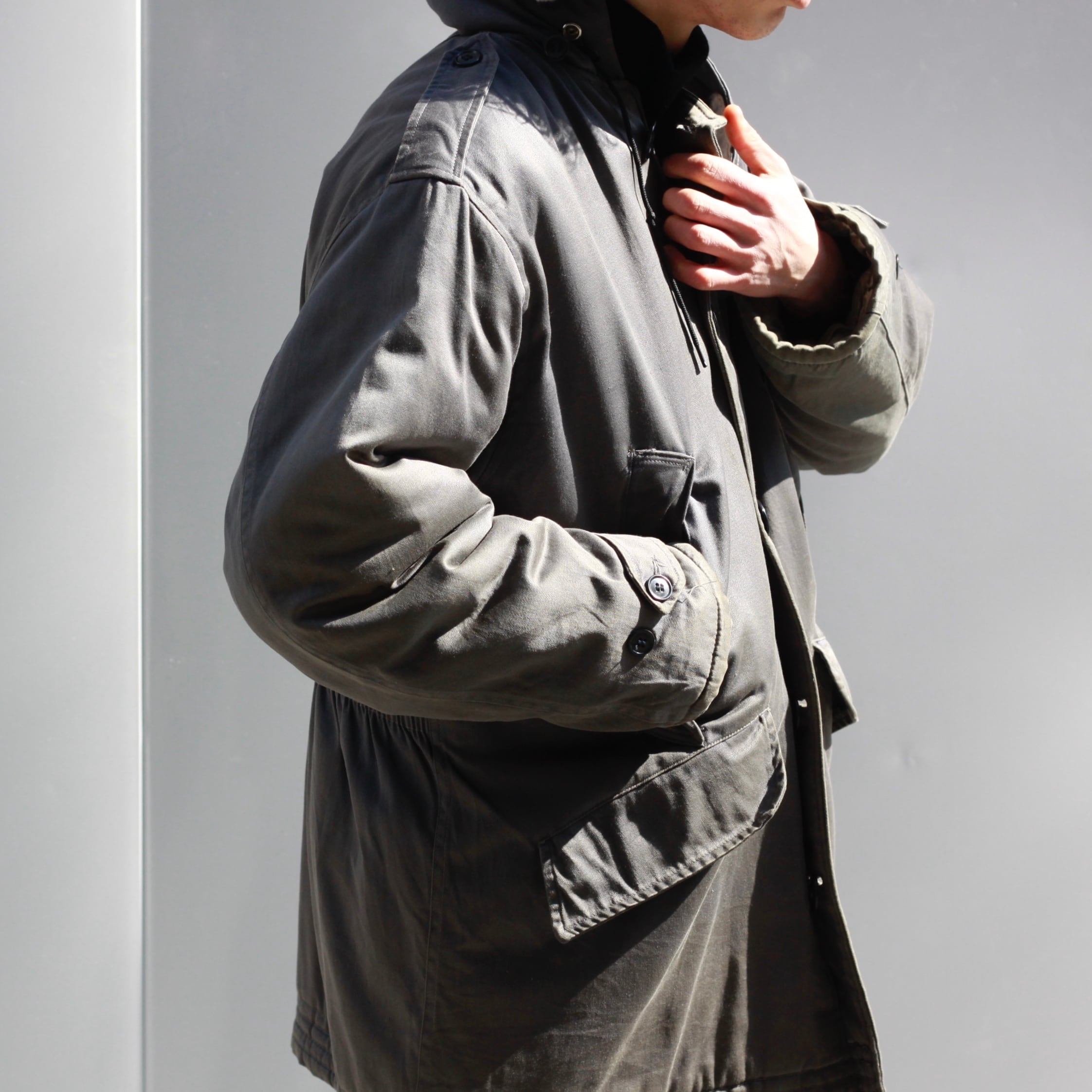 1960's civilian made B-9 flight jacket チャコールグレー フライト