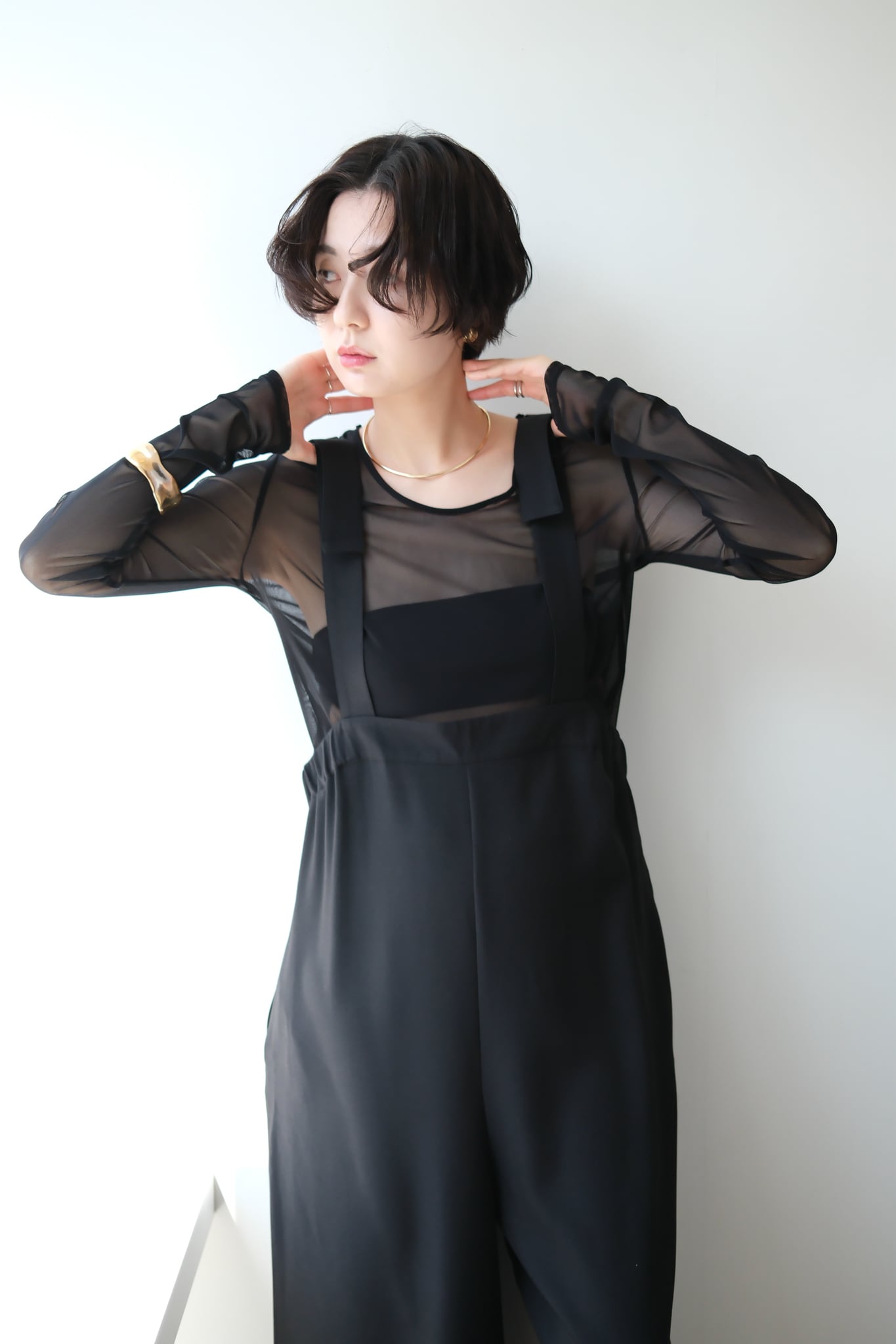 2WAY Overalls 2WAYサロペット Black