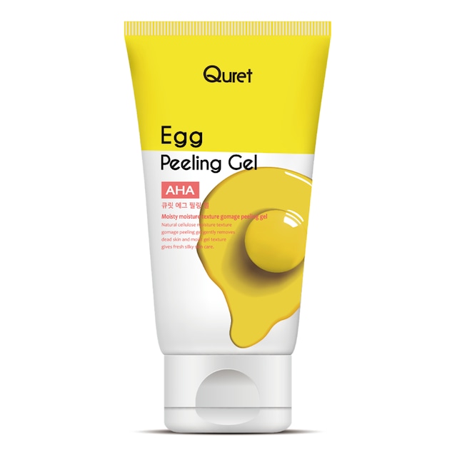 Quret Egg Peeling Gel［卵成分使用のピーリングジェル］