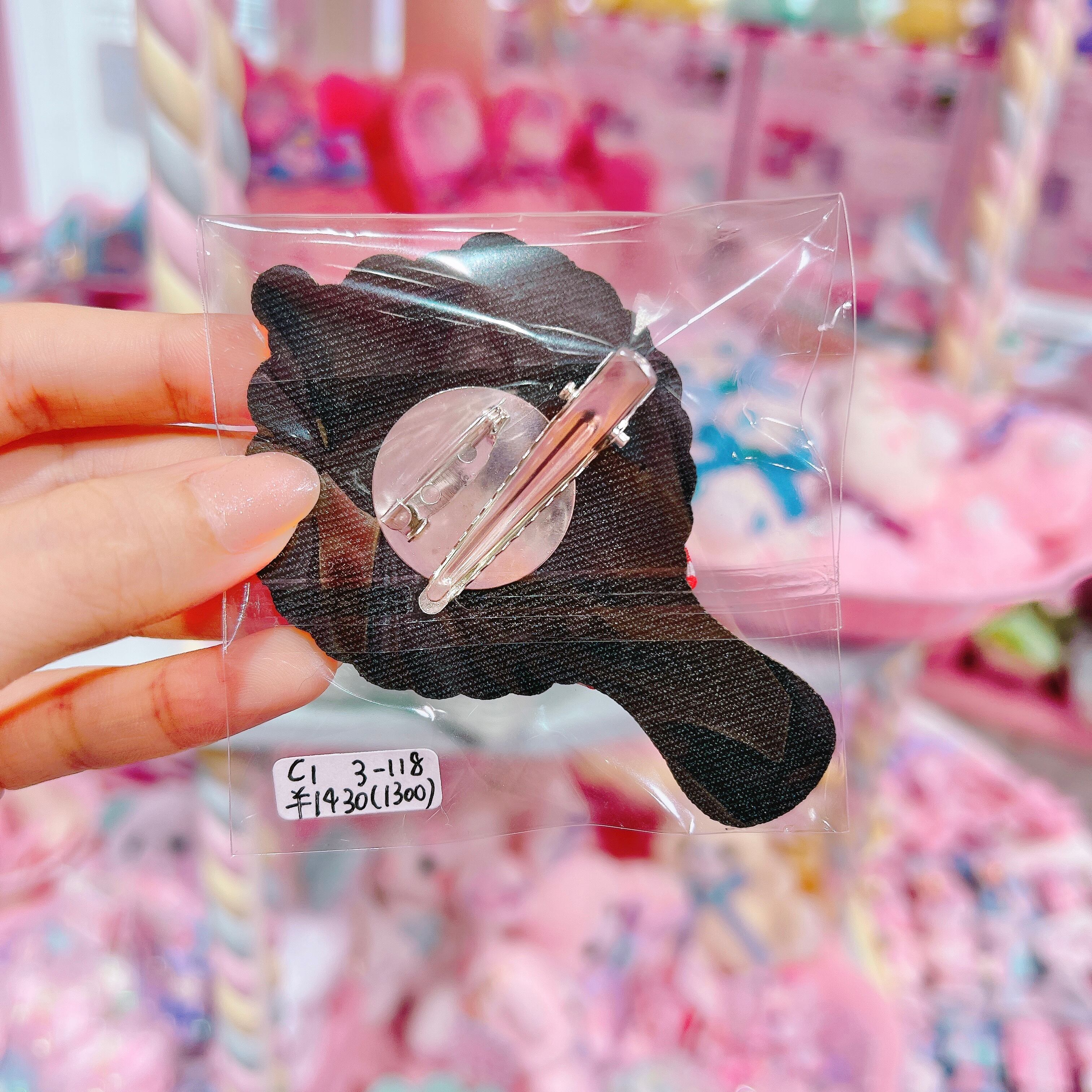 【C1】3-118クリップブローチ