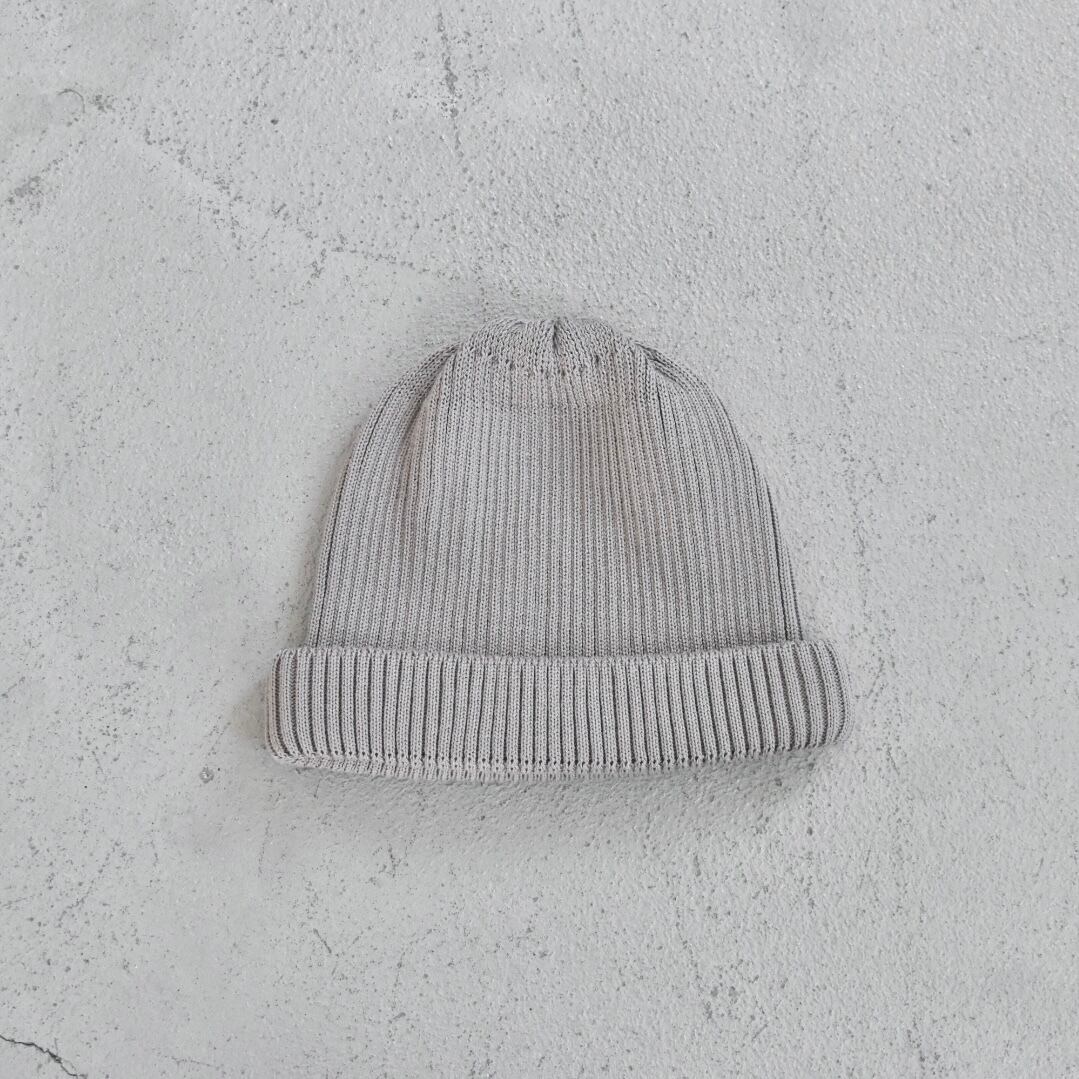 ROTOTO | COTTON ROLL UP BEANIE コットン ニット キャップ | HUMMING