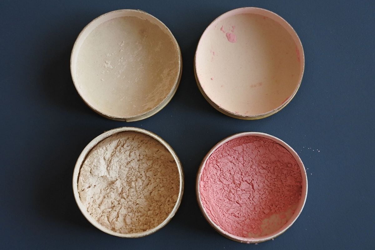 C.1900 French Powder 2 Boxes, Jean Vincent Bully Paris | antiquesoval