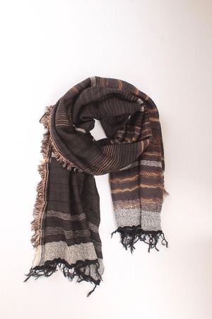 tamaki niime （玉木新雌）ウールルーツショール（middle）221002