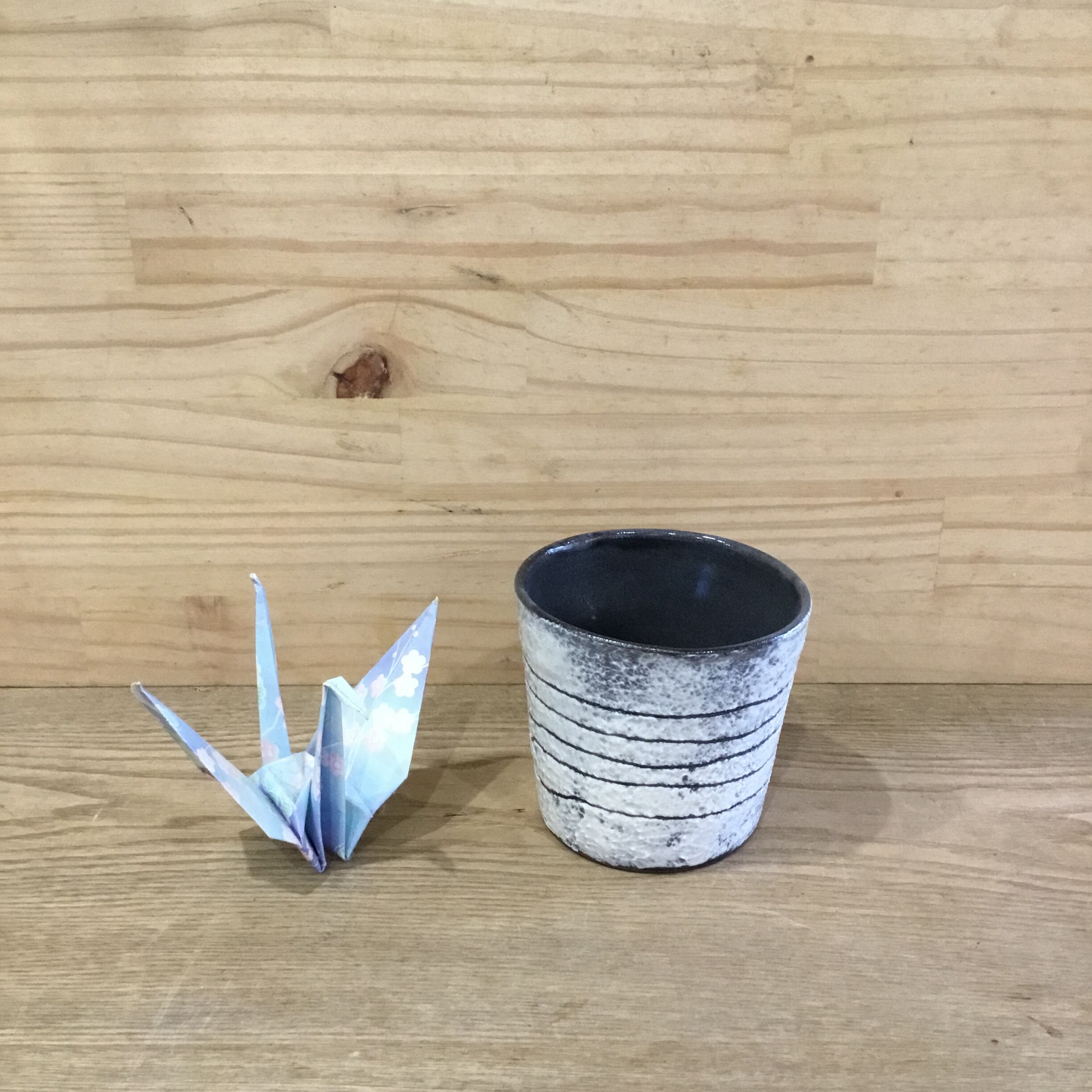笠間焼　作家　フリーカップ 笠間焼 線絞 フリーカップ(小) 新井倫彦作 | 趣味の園芸と陶器山竹