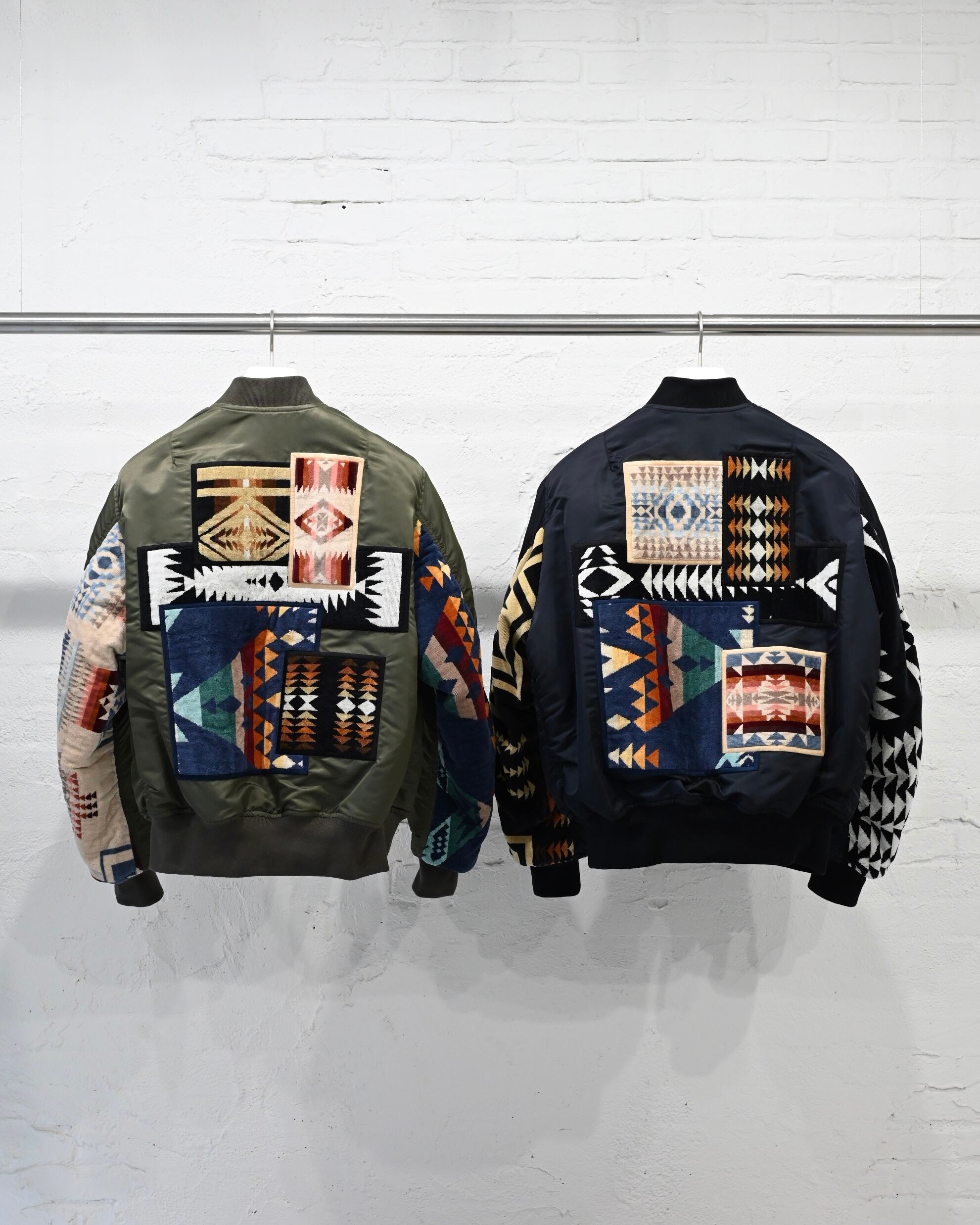 メダマデイト MH044 PENDLETON × MIYAGIHIDETAKA MA-1 / KHAKI | MIYAGIHIDETAKA