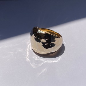 Lightning Water Ring K18GP / Sterling Silver