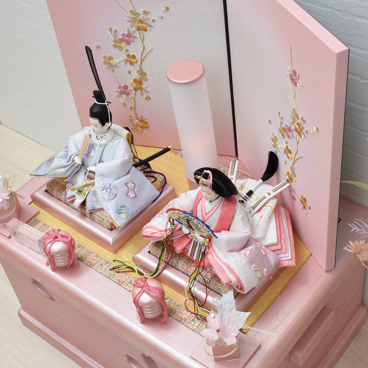 雛人形 親王飾り【桜子】収納上手｜モダン｜おしゃれ｜スタイリッシュ