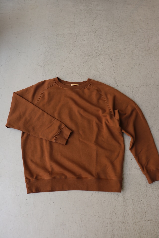 LAMOND 【ラモンド】 RAGLAN SLEEVE CLASSY URAKE カットソー　L/GRY/CHACOAL/BROWN/BLACK