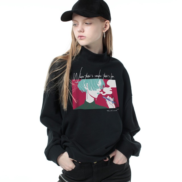 PARADOX - TMWK　SWEAT(BLACK) - メイン画像