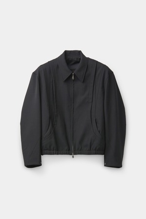 [COOR] Wool Blouson Jumper (Black) 正規品 韓国ブランド 韓国通販 韓国代行 韓国ファッション クール クーア クアー 日本 店舗