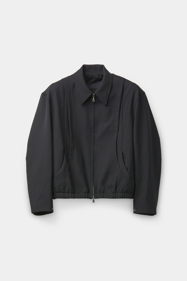 [COOR] Wool Blouson Jumper (Black) 正規品 韓国ブランド 韓国通販 韓国代行 韓国ファッション クール クーア クアー 日本 店舗