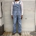 70s USA製 Key オーバーオール ヘリンボーン コットン ワークパンツ 98cm つなぎ オールインワン ヴィンテージ サロペット アメカジ 60s