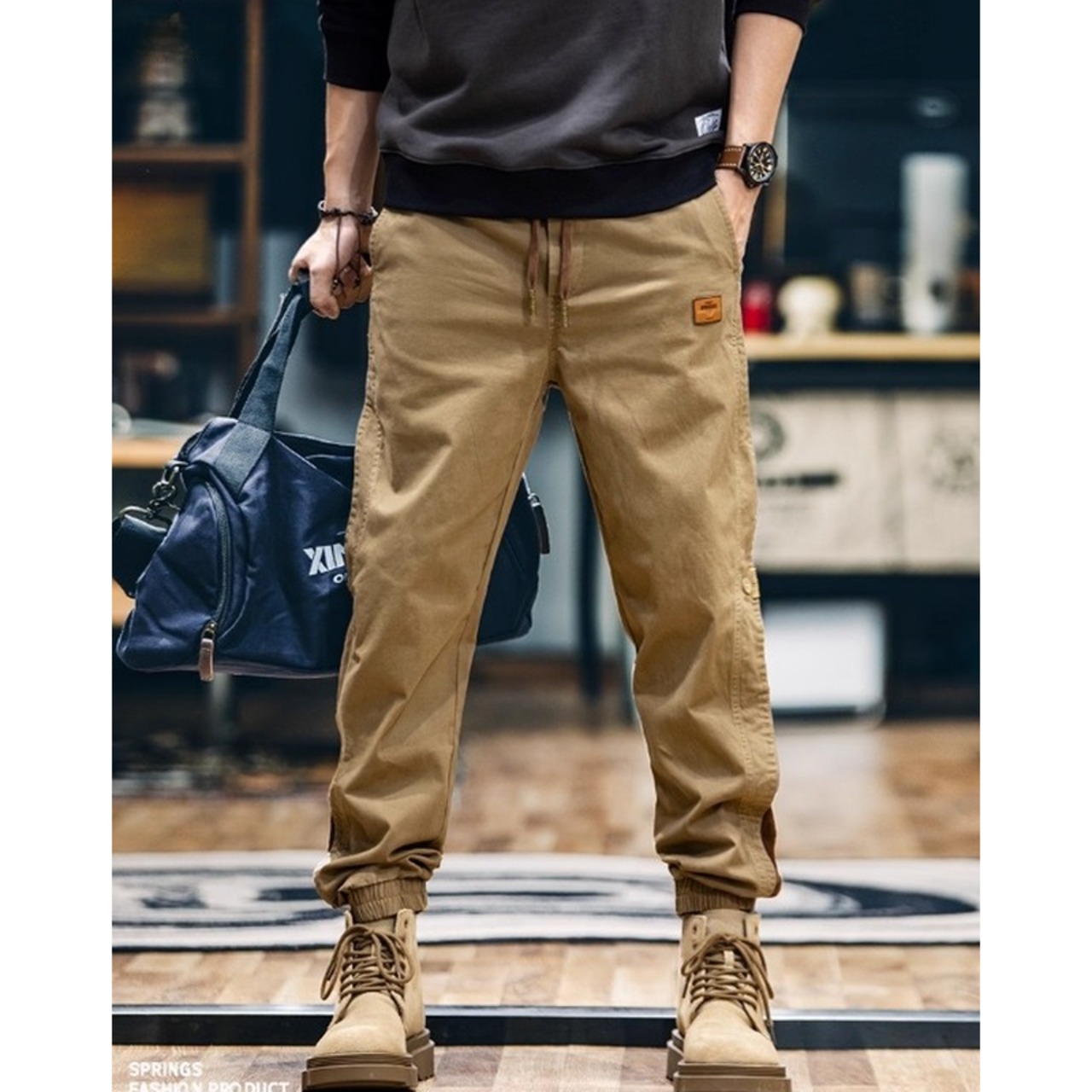 サイドパネルジョガーパンツ 10169