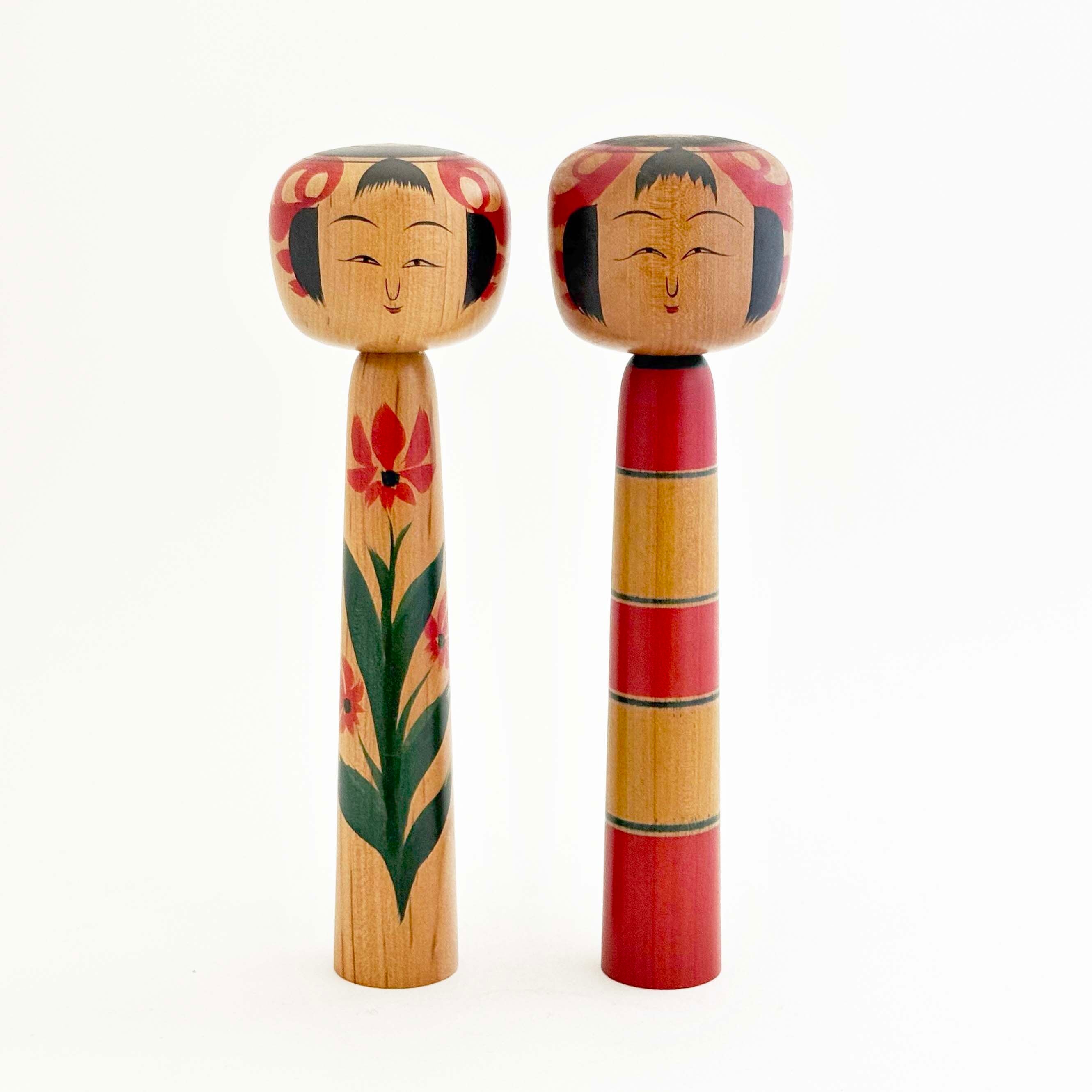 土湯系 / 高橋佳隆工人(ボーダーと花セット 細)