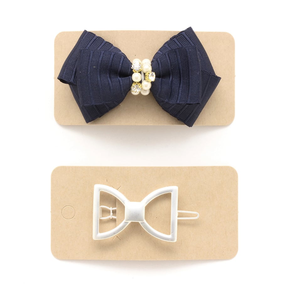 アクセサリー台紙 ヘアピン ヘアゴム ヘアアクセサリー用 クラフト紙