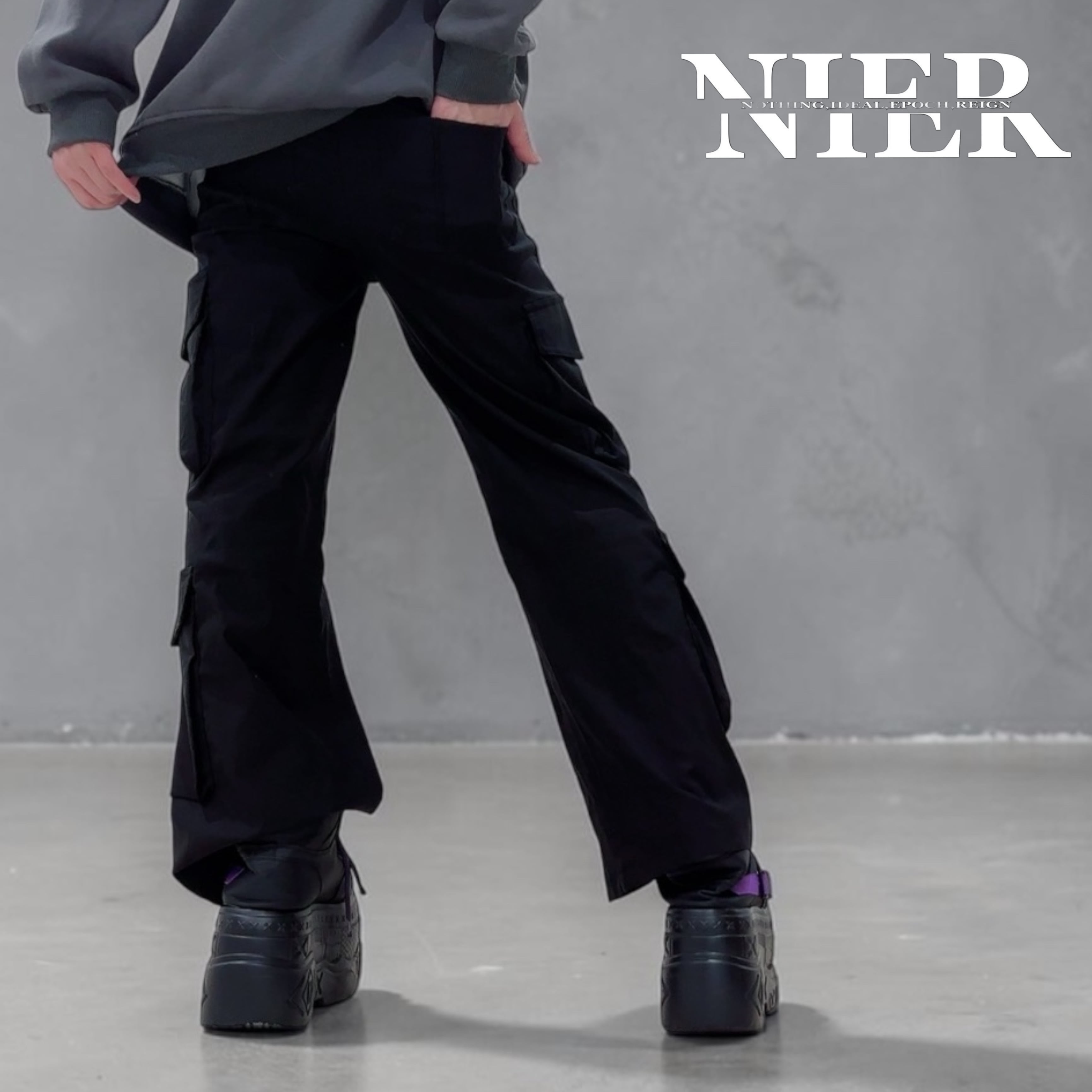 高機能8BIG POCKET WIDE CARGO PANTS | NIER CLOTHING