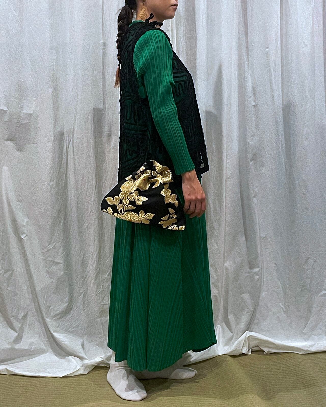 KINCHAKU BAG / 巾着 キンチャク バッグ | HARUNA Kimono Re Clothes