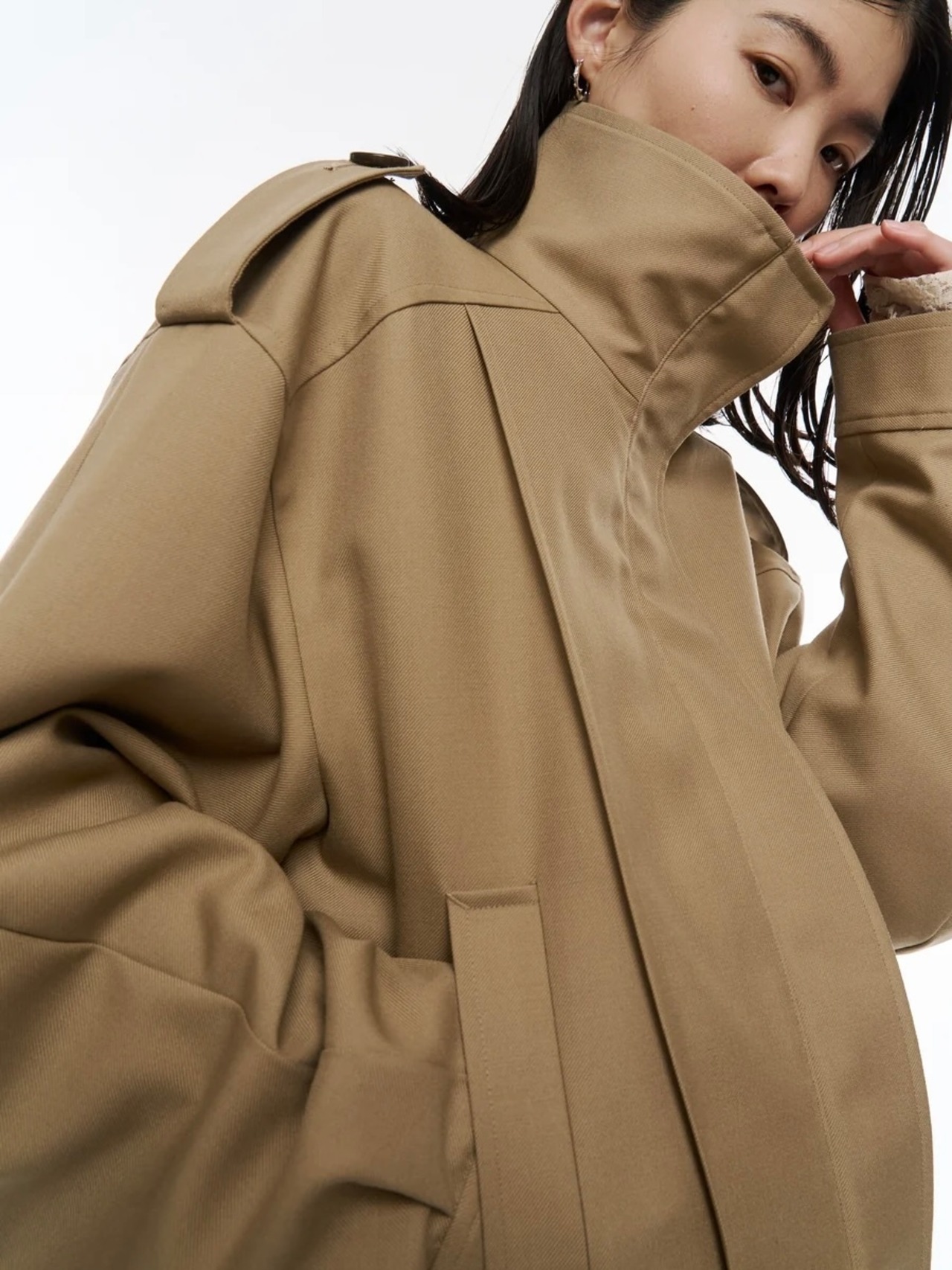 【26AW | WOMEN】POOLDE プールデ / ブルゾン / Kilt-Hem Zip Blouson  PLD-26AW-BL01 - 10