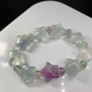no6フローライトスターブレスレット